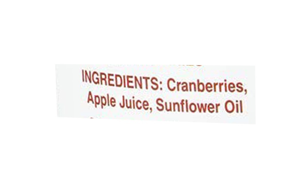 Umanac Canadian Cranberries, Infused in Apple Juice   Jar  250 grams